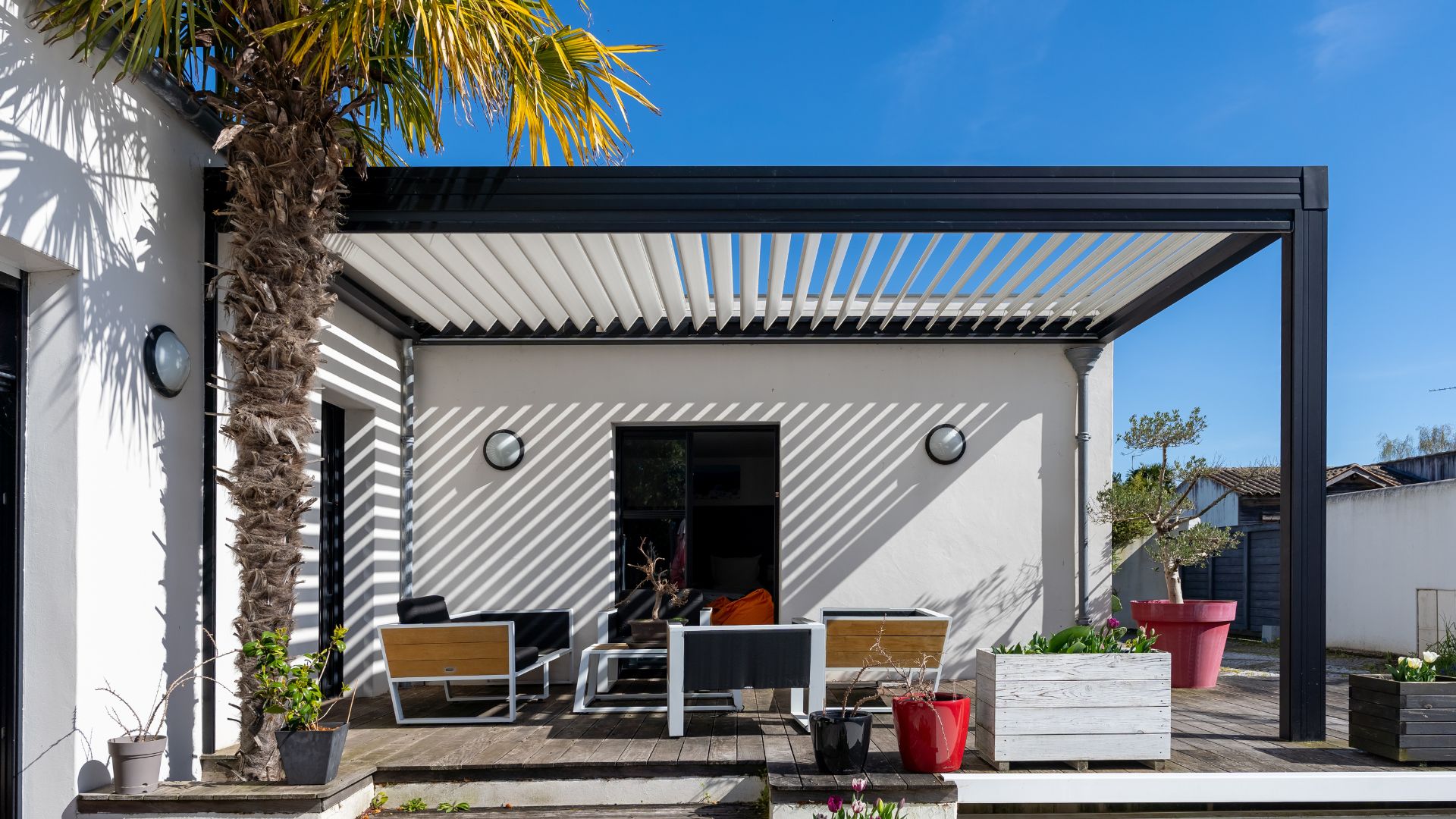 pérgolas bioclimáticas