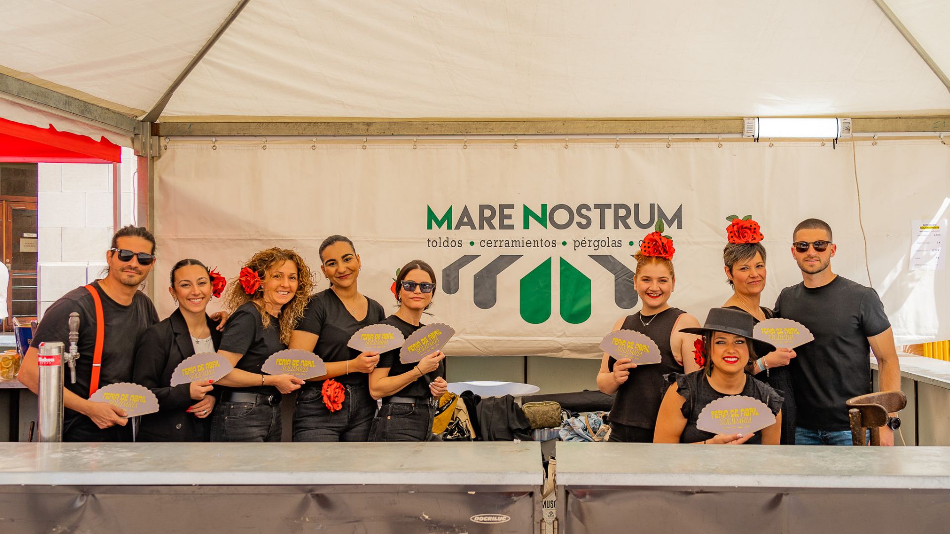 colaboracion solidaria feria de abril